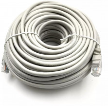 BURO Патч-корд UTP 4 пары cat5E CCA molded 30м серый RJ-45 (m)-RJ-45 (m)