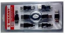 REXANT (18-1202) USB удлинитель+6 переходников (5)