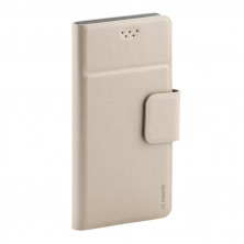 Универсальный чехол-книжка для смартфонов "Maverick" Slimcase, упаковка пластик, размер 5,2-5,5", XL, золотой