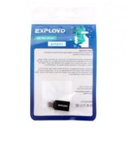 EXPLOYD EX-AD-297 type-C - USB3.0 OTG алюминий черный Переходник