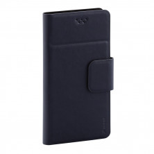 Универсальный чехол-книжка для смартфонов "Maverick" Slimcase, упаковка пластик, размер 5,2-5,5", XL, темно-синий