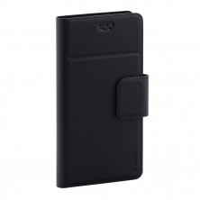 Универсальный чехол-книжка для смартфонов "Maverick" Slimcase, упаковка пластик, размер 5.2-5,5", XL, черный