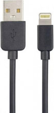 PERFEO (I4321) USB A вилка - Lightning вилка, 2A, черный, длина 2 м., TWO