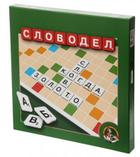 ДЕСЯТОЕ КОРОЛЕВСТВО Игра настольная &quot;Словодел&quot; (картон) зел 02648