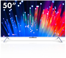 HAIER 50 SMART TV S3, QLED, 4K ULTRA HD, серебристый, СМАРТ ТВ, ANDROID TV