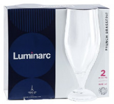 LUMINARC ФРАНЦУЗСКИЙ РЕСТОРАНЧИК наб. бокалов для пива 2шт 620мл (N6027) (2)