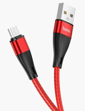 HOCO (6931474741431) X57m USB (m)-microUSB (m) 1.0м - красный