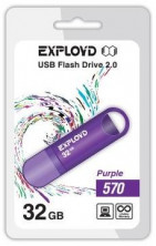 EXPLOYD 32GB-570-пурпурный [EX-32GB-570-Purple]