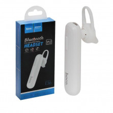 Гарнитура Bluetooth E36 HOCO белая