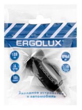 ERGOLUX (15105) ELX-CA01P-C02 12В черный