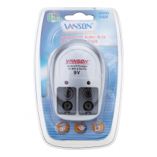 Зарядное устройство V-828 VANSON (1-2 9V, таймер,быстр.)