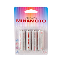 Элемент питания MINAMOTO LR6 4/блистер