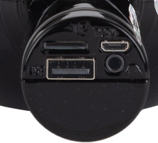 Микрофон WS-1816 беспроводной с подсветкой черный