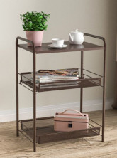 ЗМИ Этажерка "Ладья 33С" (LADYA 33С storage rack), медный антик Э557 М