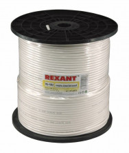 REXANT (01-2651) Кабель коаксиальный RG-59U+CU (75 ОМ) бух 305 м