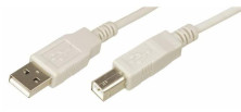 REXANT (18-1104) КАБЕЛЬ USB (ШТ. USB B - ШТ. USB A) 1.8 МЕТРА, СЕРЫЙ