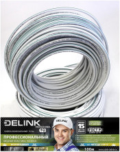 DELINK 75 Ом SAT PROFESSIONAL G23 Бухта 100м