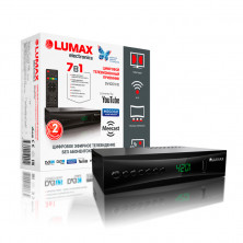 Цифровой телевизионный приемник Lumax DV4201HD (Эфирный, DVB-T2/C, HD)