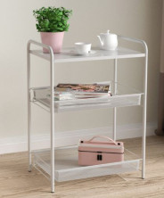 ЗМИ Этажерка "Ладья 33С" (LADYA 33С storage rack), серый Э557 С