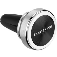 Автодержатель BH6 Borofone Platinum metal magnetic in-car holder for air outlet