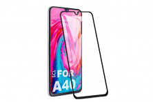 Защитное стекло Samsung A40 с рамкой 9H Full Glue без упаковки