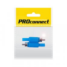 PROCONNECT (14-0405-8) РАЗЪЁМ АУДИО, RCA ПАЙКА, СИНИЙ, (2ШТ.) (ПАКЕТ)