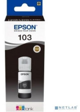 EPSON C13T00S14A Контейнер 103 с черными чернилами для L1110/L3100/3101/3110/3150/3151, 65 мл. (cons ink)