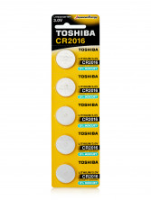 Элемент питания TOSHIBA CR-2016 5/блистер