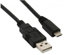 VS (U030) USB2.0 A вилка-MicroUSB вилка, 3,0м черный