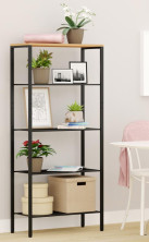 ЗМИ Стеллаж "ТОРОНТО 25" (TORONTO 25 Shelf rack) черный СТТ25 Ч