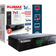 Цифровой телевизионный приемник Lumax DV3205HD (Эфирный, DVB-T2/C, HD)