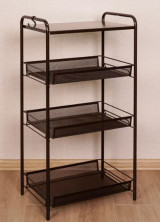 ЗМИ Этажерка "Ладья 34С" (LADYA 34С storage rack), медный антик Э558 М