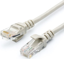 GEPLINK (GL3720) Патч-корд UTP, 10 M, литой, RJ45, CAT.5E, серый