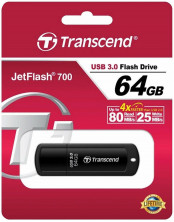 TRANSCEND (TS64GJF700) 64GB JETFLASH 700 USB3.0 черный