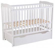 POLINI Кроватка детская Polini kids Simple 310-02, белый (1 кор.)