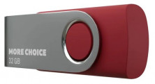 MORE CHOICE (4610196407581) MF32-4 USB 32GB 2.0 Red