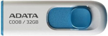A-DATA 32GB С008 белый/голубой (AC008-32G-RWE)