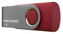 MORE CHOICE (4610196407666) MF64-4 USB 64GB 2.0 Red