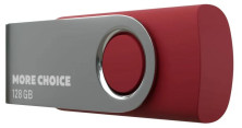 MORE CHOICE (4610196407673) MF128-4 USB 128GB 2.0 Red