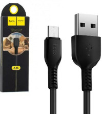 HOCO (6957531068822) X20 USB (m)-microUSB (m) 1.0м - черный