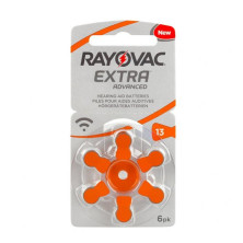 Элемент питания Rayovac V13AT Extra Premium 6/блистер