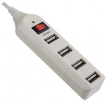 PERFEO (PF_A4885) USB-HUB 4 Port, (PF-HYD-6001H) белый