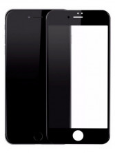 Защитное стекло Iph 6 Full Glue с рамкой 2.5D черное