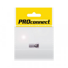 PROCONNECT (05-4005-4-7) РАЗЪЕМ АНТЕННЫЙ НА КАБЕЛЬ ЕКЕР F ДЛЯ КАБЕЛЯ SAT (С РЕЗ УПЛ), (1ШТ.) (ПАКЕТ) 05-4005-4-7