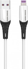 MORE CHOICE (4620202550026) K35i USB 2.4A для Lightning 8-pin силикон - 1м White