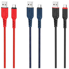 HOCO (6931474744913) X59 USB (m)-microUSB (m) 1.0м - синий