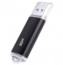 SILICON POWER Флеш Диск 64GB Ultima U02 SP064GBUF2U02V1K USB2.0 черный