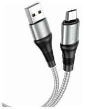 HOCO (6931474734228) X50 USB (m) - microUSB (m) 1.0м - серый