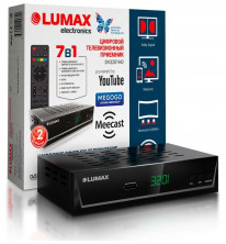 Цифровой телевизионный приемник Lumax DV3201HD (Эфирный, DVB-T2/C, HD)