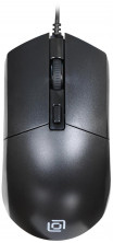 OKLICK Мышь Оклик 207M черный оптическая (2400dpi) USB (4but)